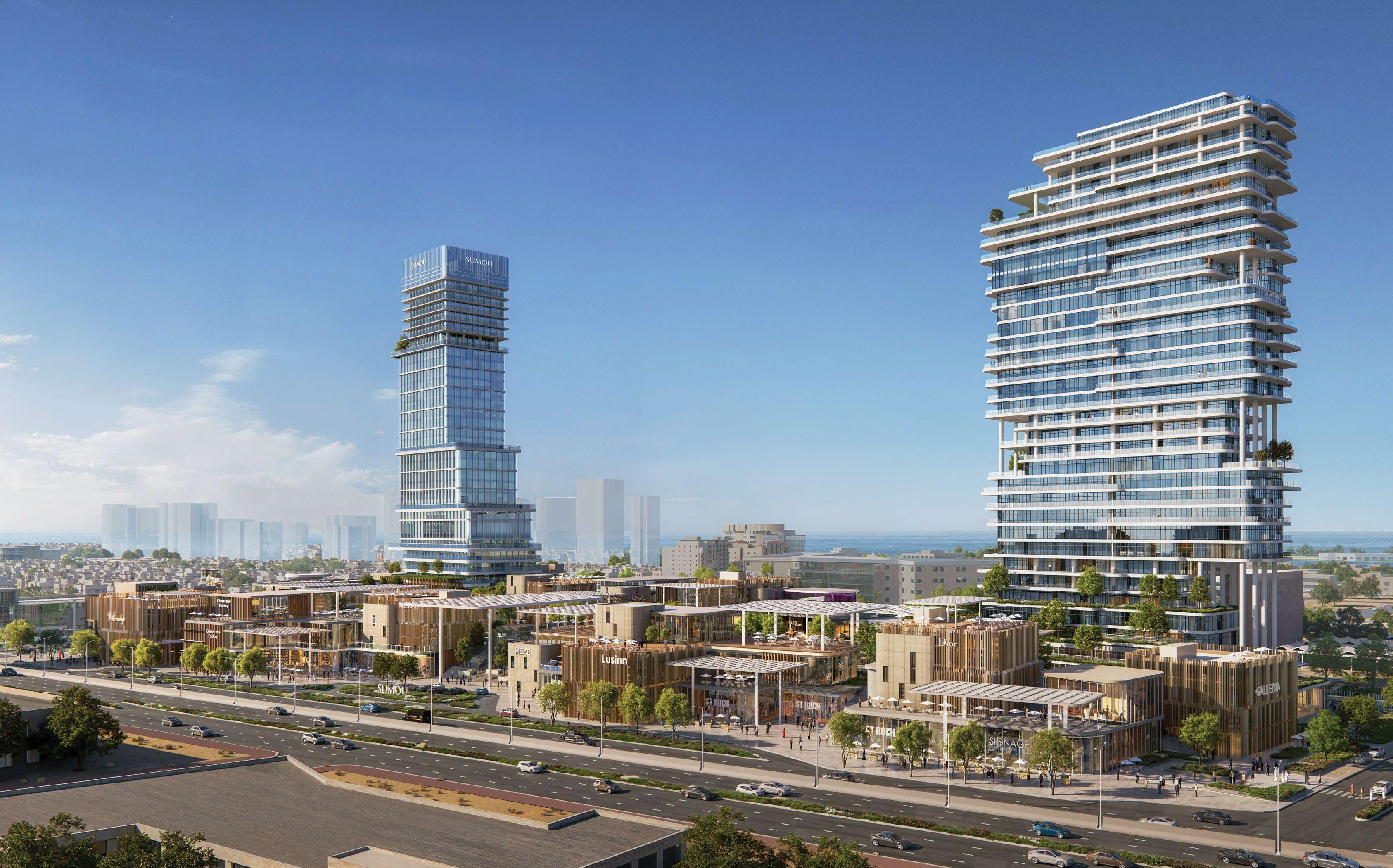 Sumou Center. Twin towers, Al Khobar