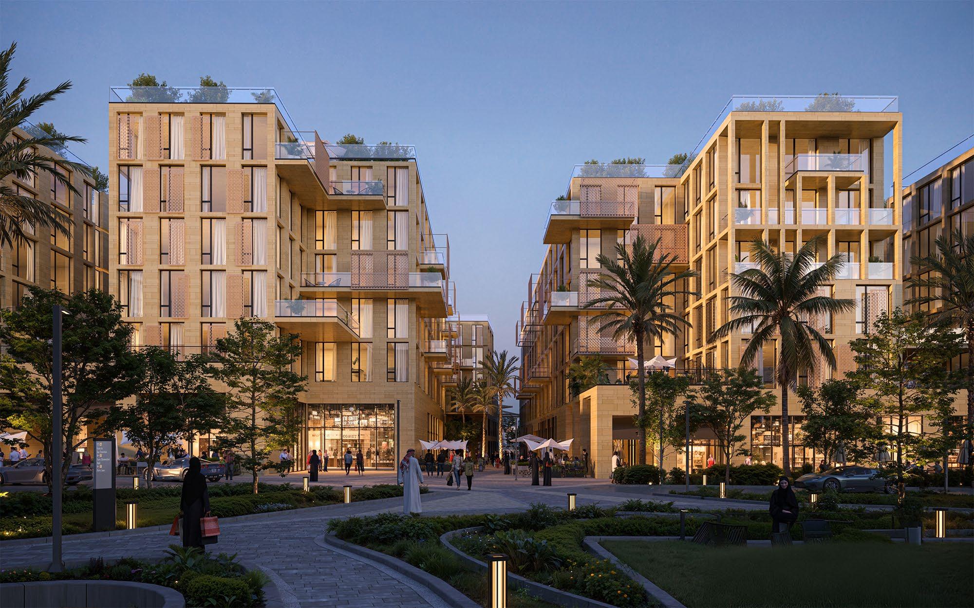 Sumou Park. Master-planned community, Riyadh